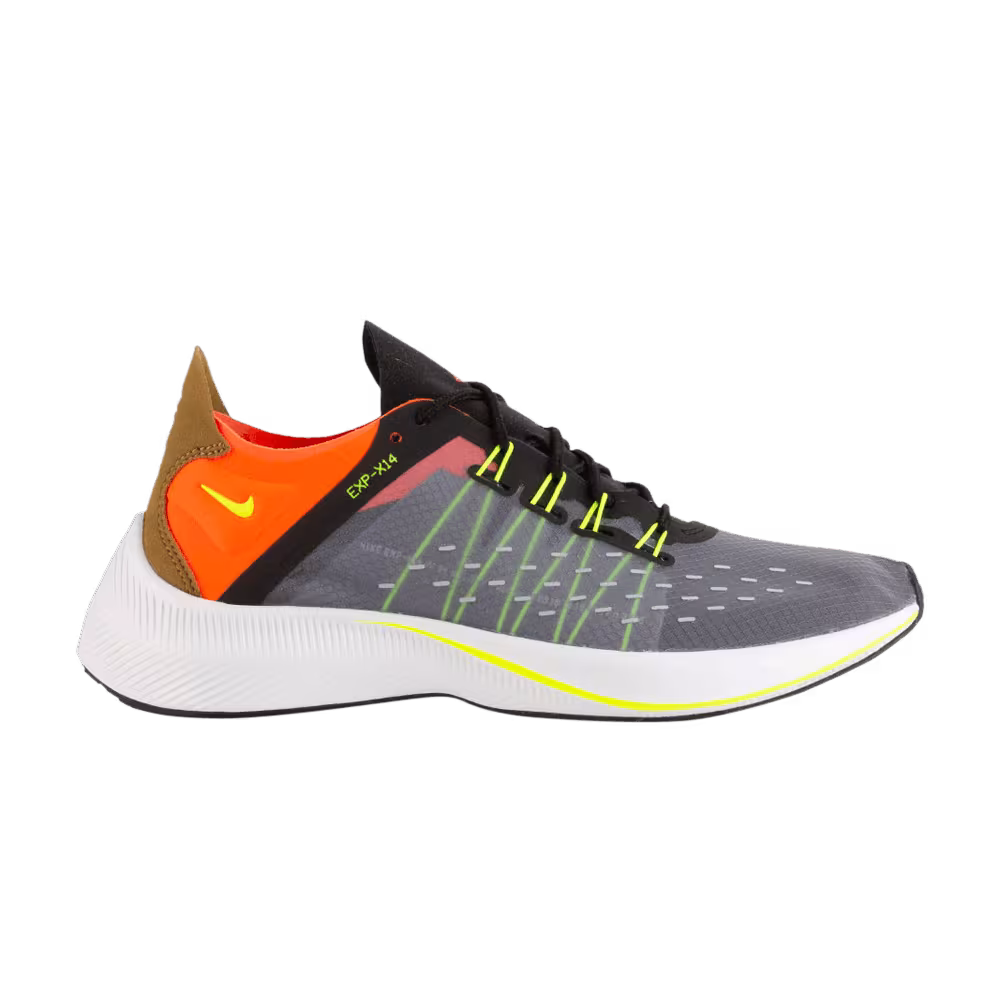 Nike EXP-X14 GS Black Volt Crimson