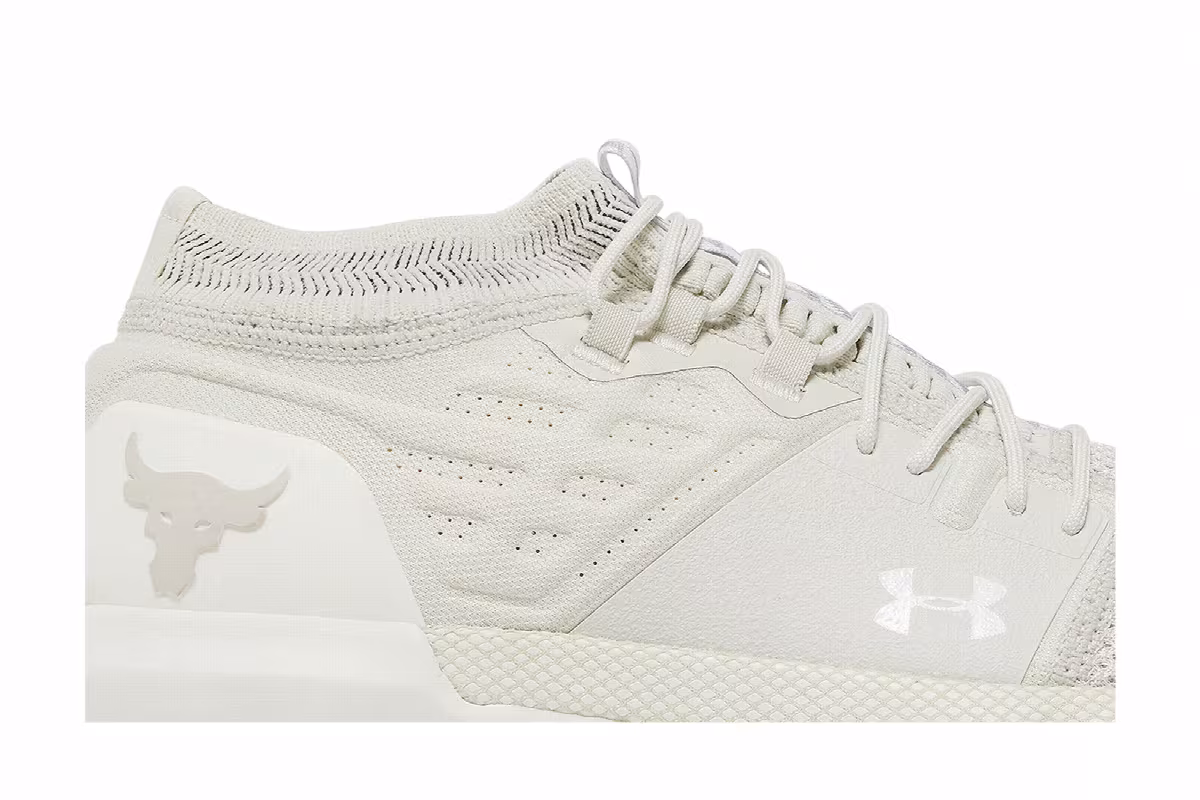 Under Armour Women's Project Rock 2 Onyx White, view 3