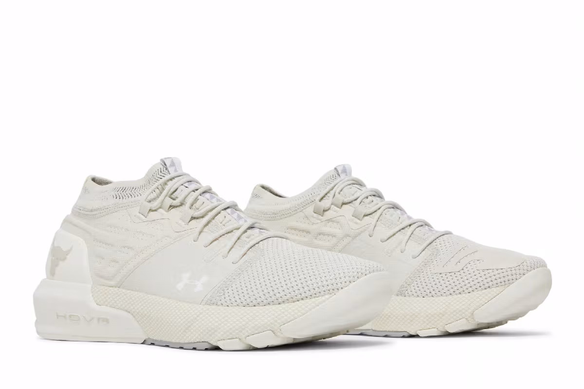 Under Armour Women's Project Rock 2 Onyx White, view 9