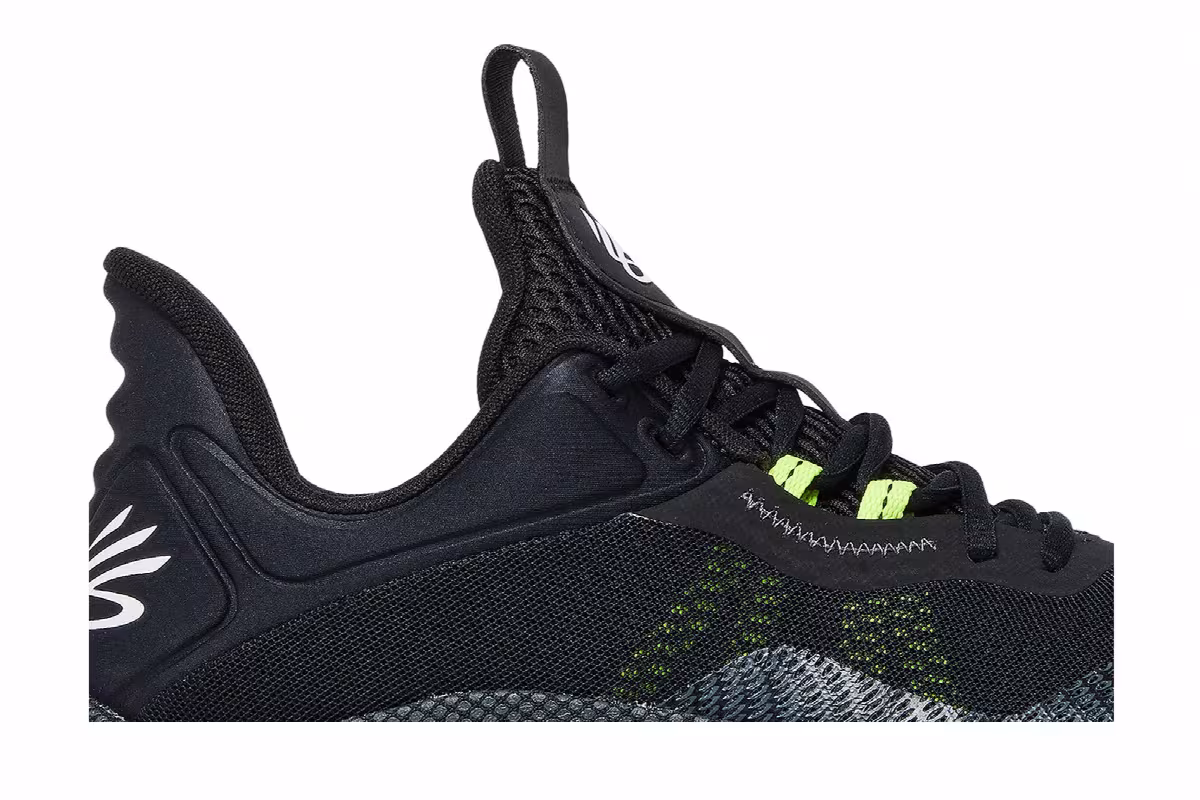 Under Armour Curry HOVR Splash 2 Black Green, view 3