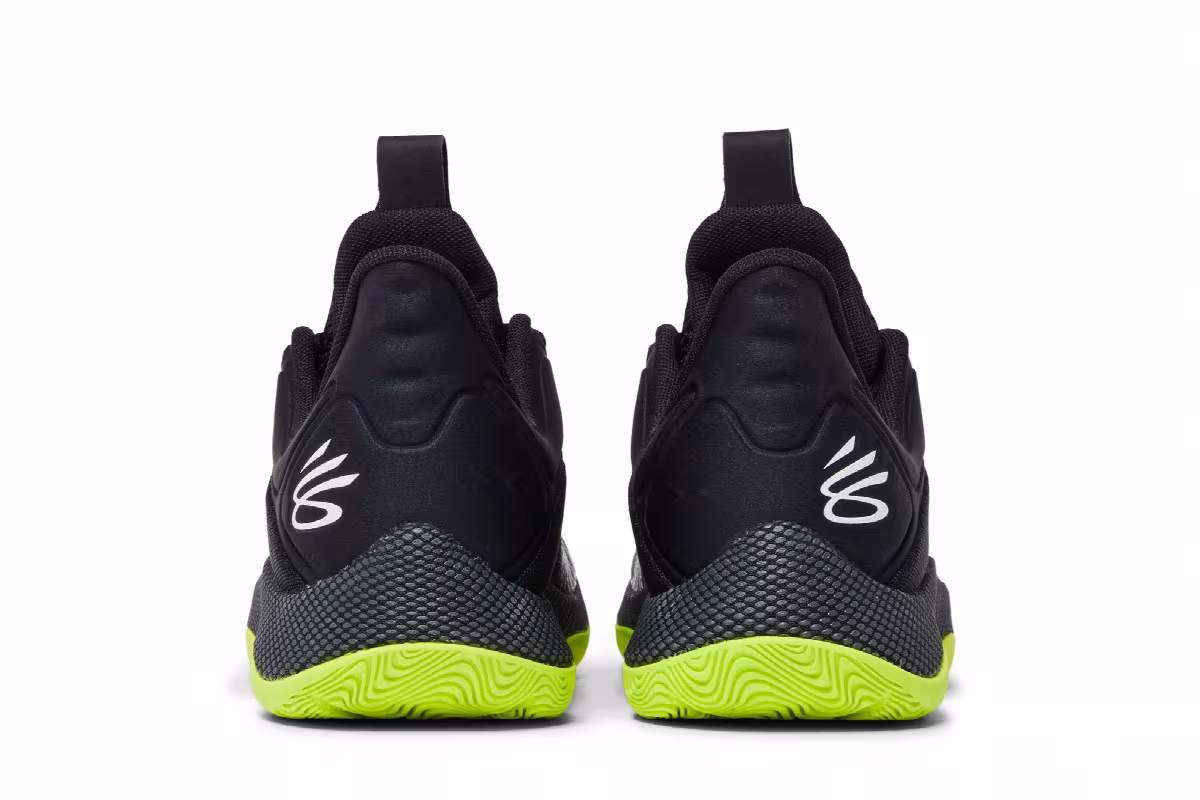 Under Armour Curry HOVR Splash 2 Black Green, view 7