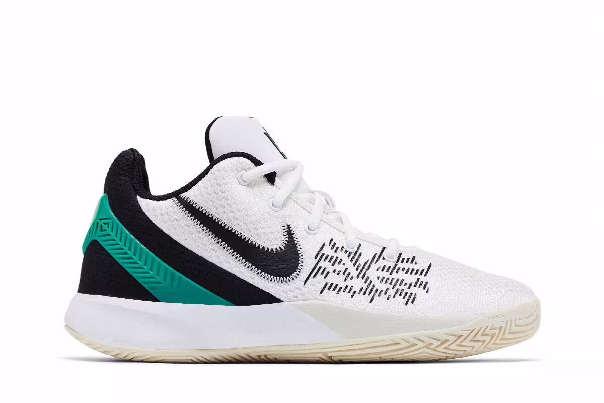 Nike Kyrie Flytrap 2 GS White Lucid Green, view 2