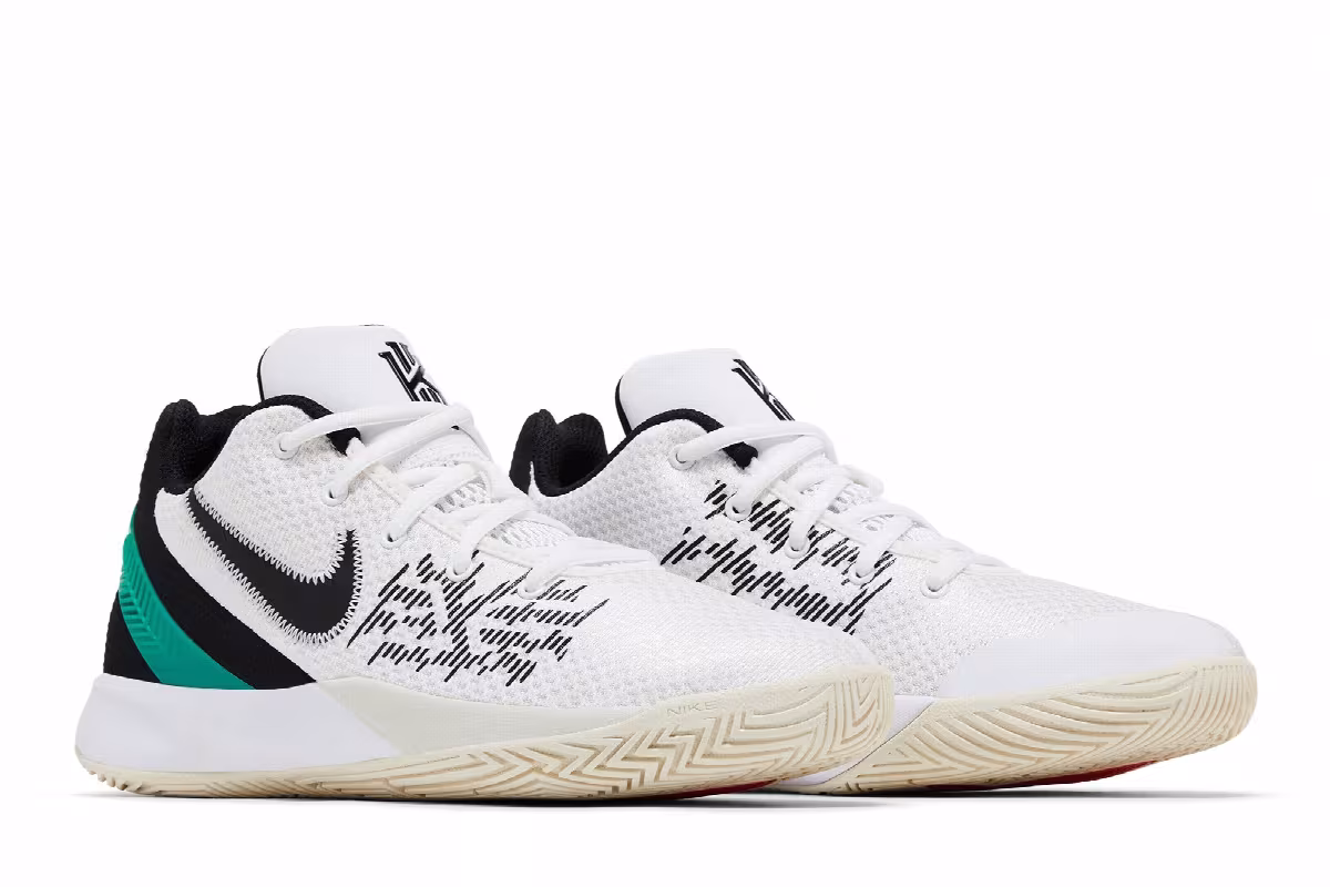 Nike Kyrie Flytrap 2 GS White Lucid Green, view 9