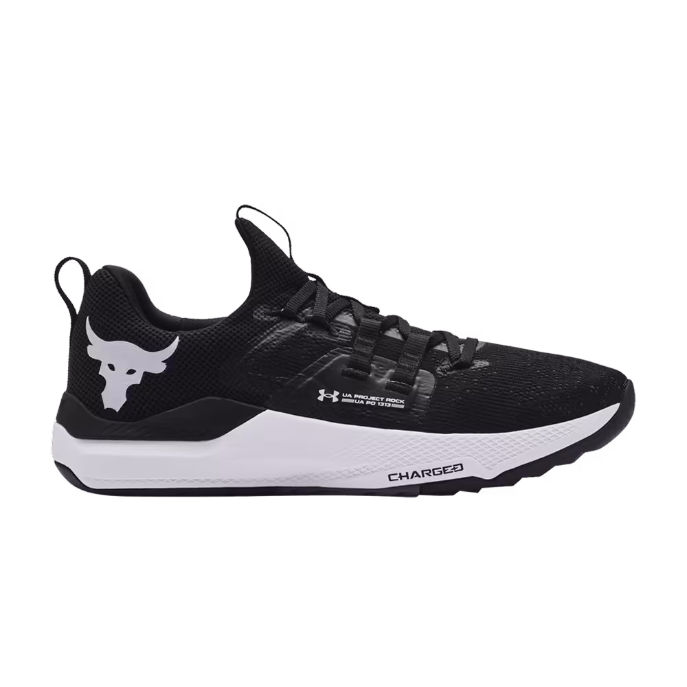 Under Armour Project Rock BSR Black White
