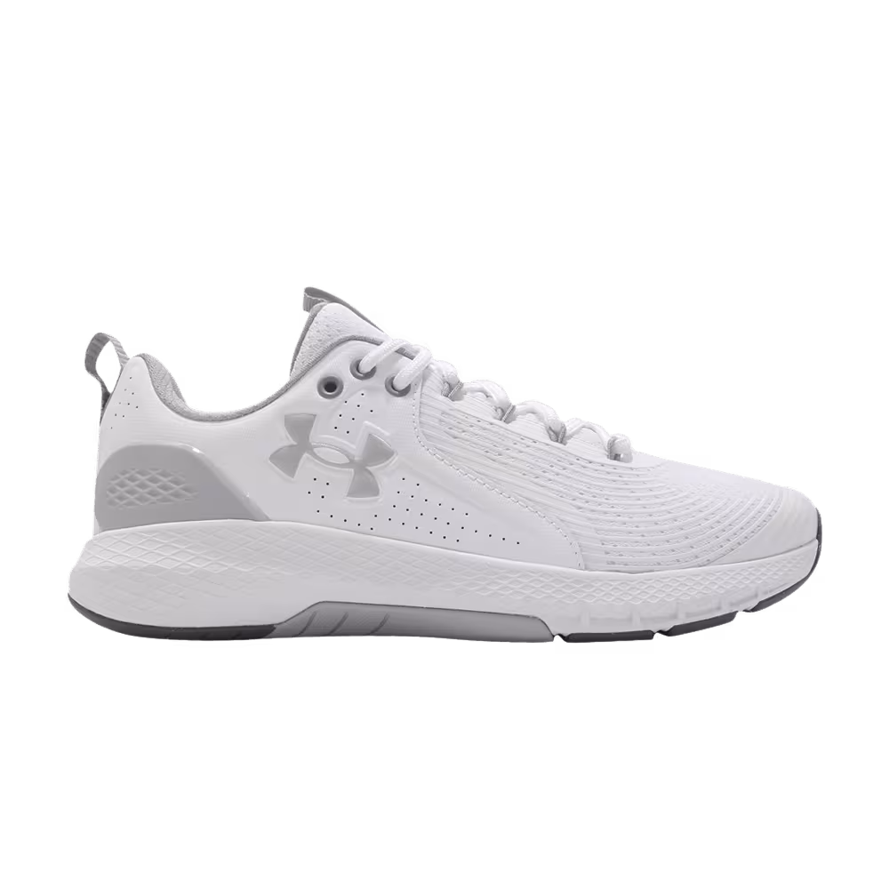 Under Armour Charged Commit TR 3 White Mod Grey