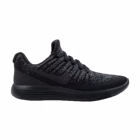 Nike Wmns LunarEpic Low Flyknit 2 'Black Dark Grey'