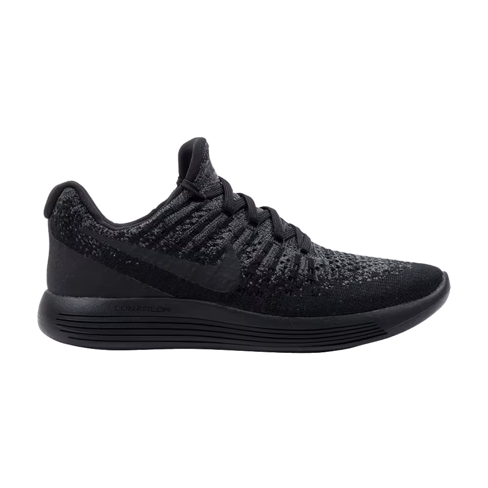 Nike Women's LunarEpic Low Flyknit 2 Black Dark Grey