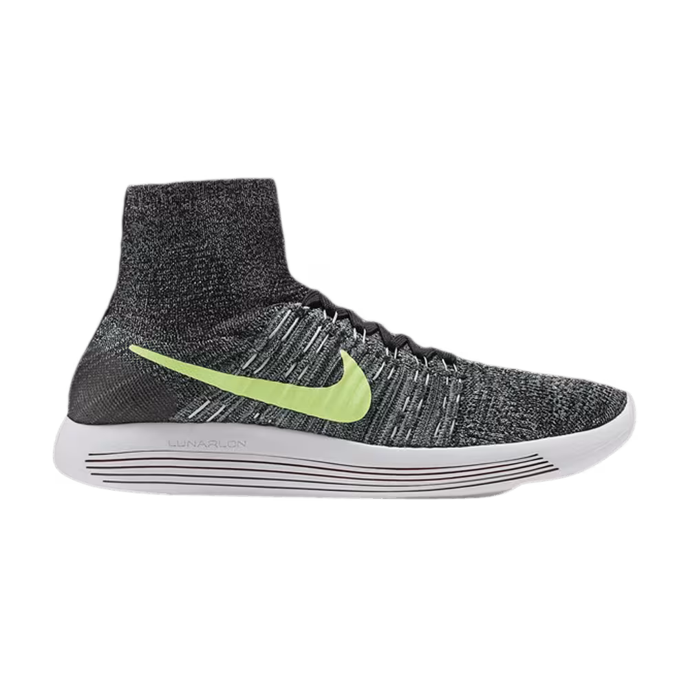Nike LunarEpic Flyknit Black Ghost Green