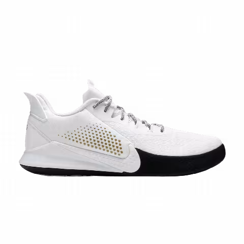 Nike Mamba Fury 'White Metallic Gold'