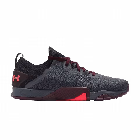 Under Armour TriBase Reign 3 'Pitch Grey Venom Red'
