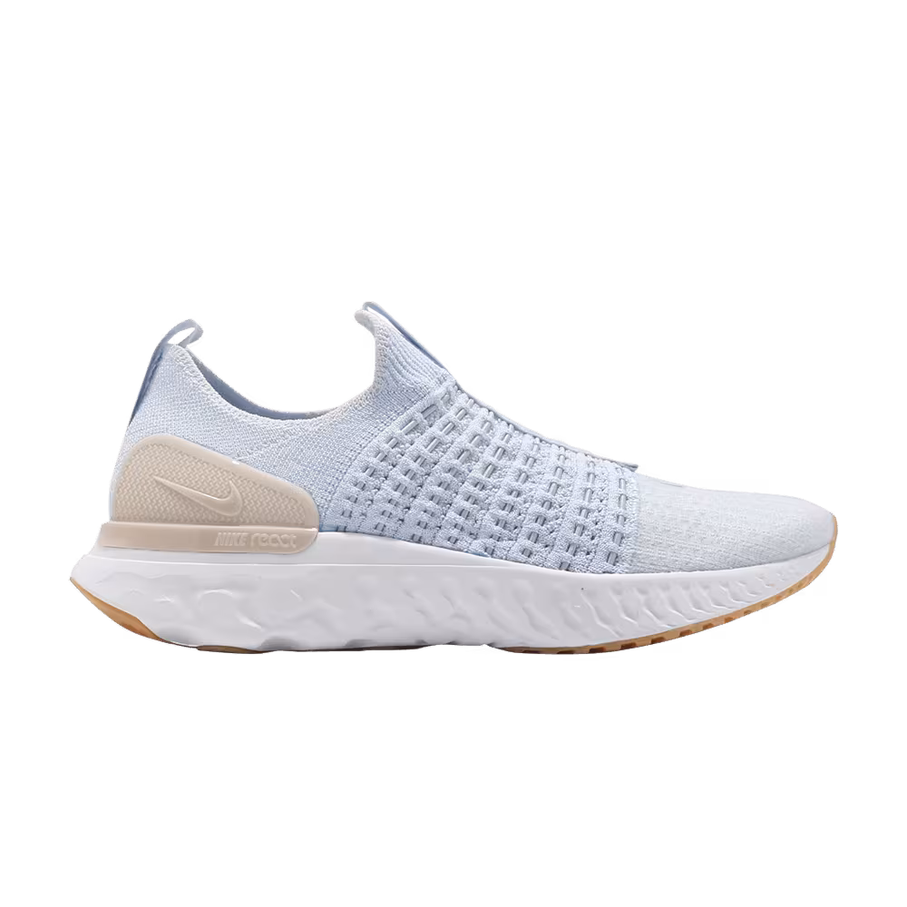 Nike Women's React Phantom Run Flyknit 2 Hydrogen Blue