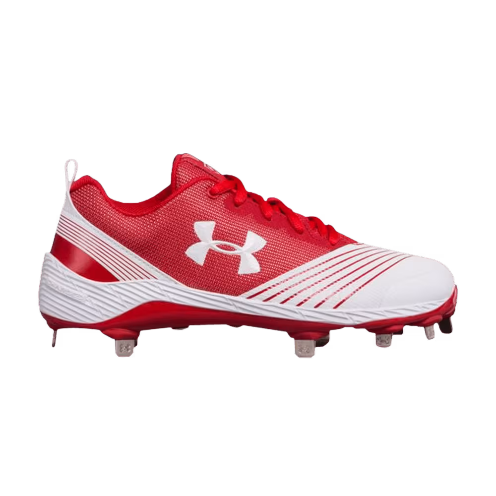 Under Armour Women's Glyde Metal Red White