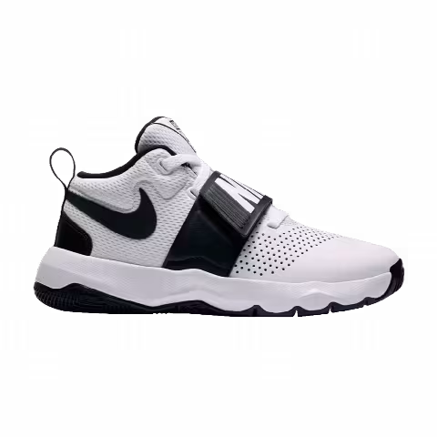 Nike Team Hustle D8 GS 'White Black'