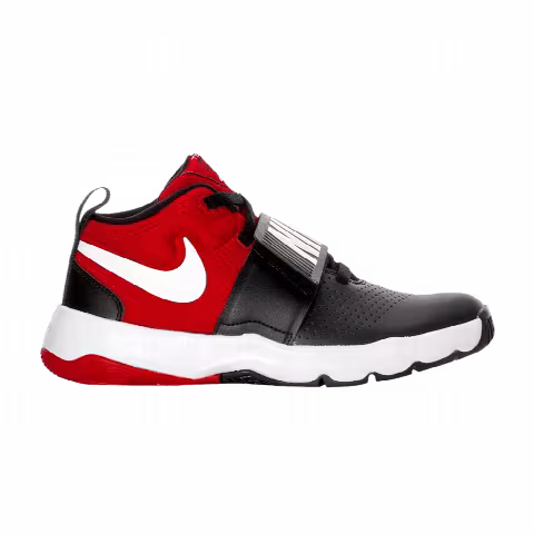 Nike Team Hustle D8 GS 'Black University Red'