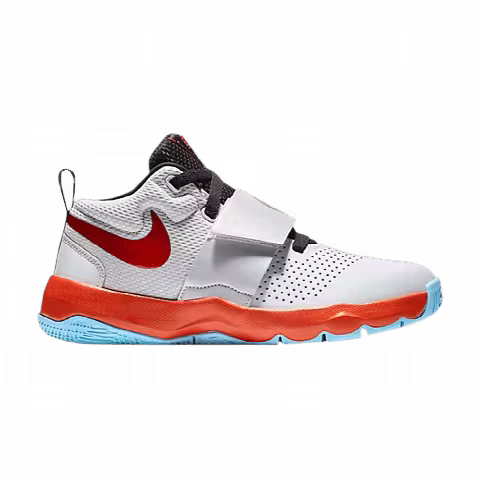 Nike Team Hustke D 8 SD GS 'Pure Platinum Orange'