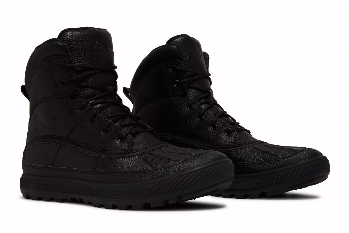 Nike Woodside 2 Triple Black, view 9