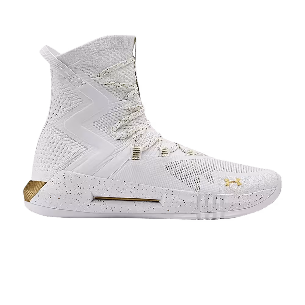 Under Armour Women's Highlight Ace 2.0 White Metallic Gold