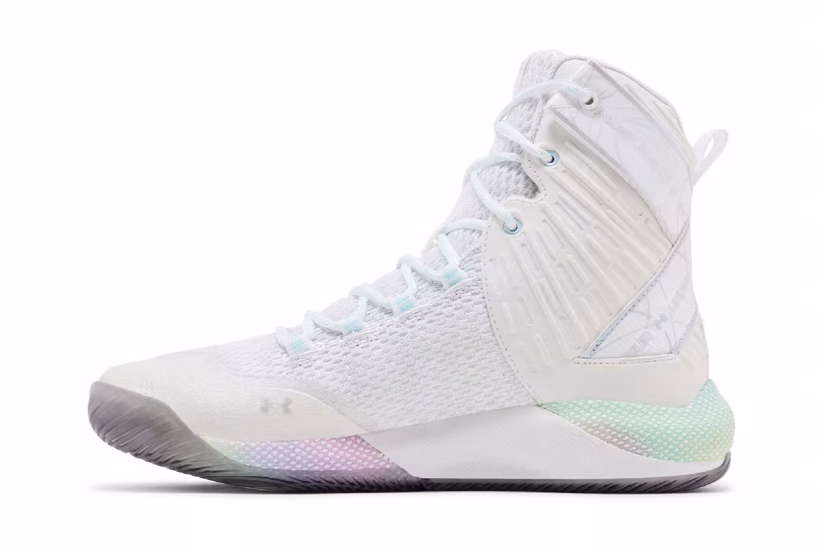 Under Armour Women's Highlight Ace White Breeze Metallic Silver, view 4
