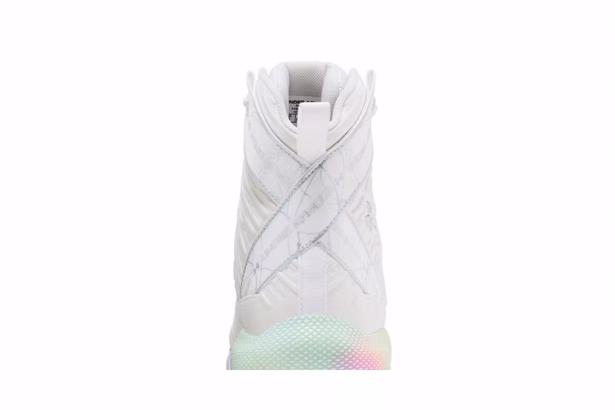 Under Armour Women's Highlight Ace White Breeze Metallic Silver, view 8