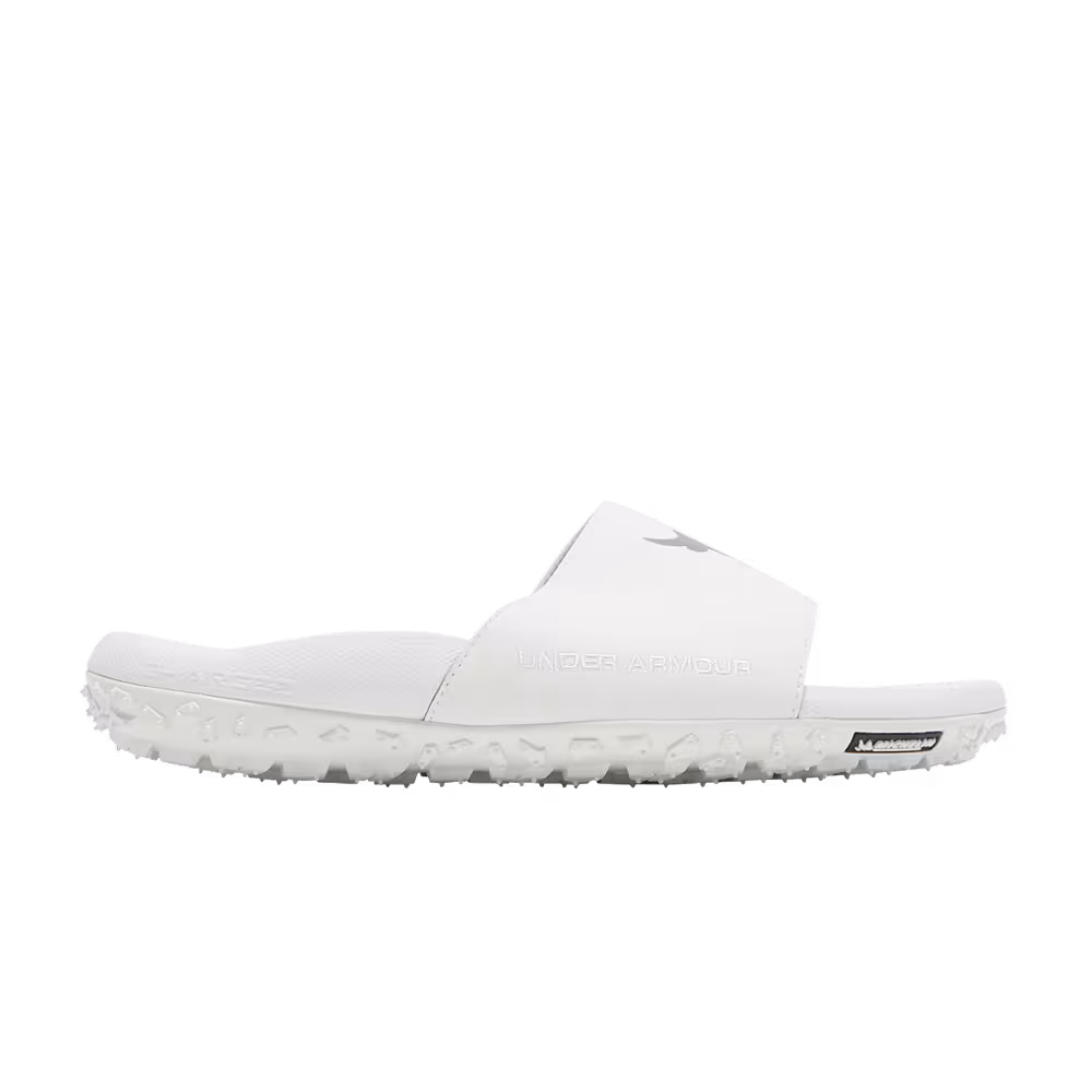 Under Armour Project Rock Slides White