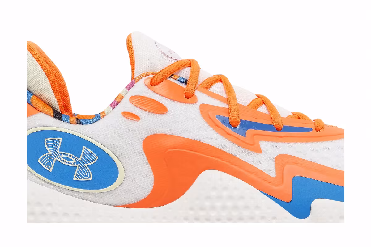 Under Armour Spawn 5 LE White Citrus Blast, view 3