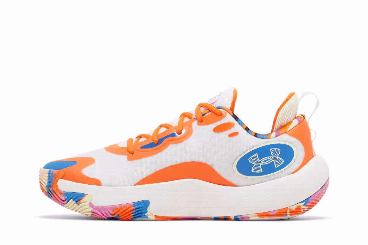 Under Armour Spawn 5 LE White Citrus Blast, view 4