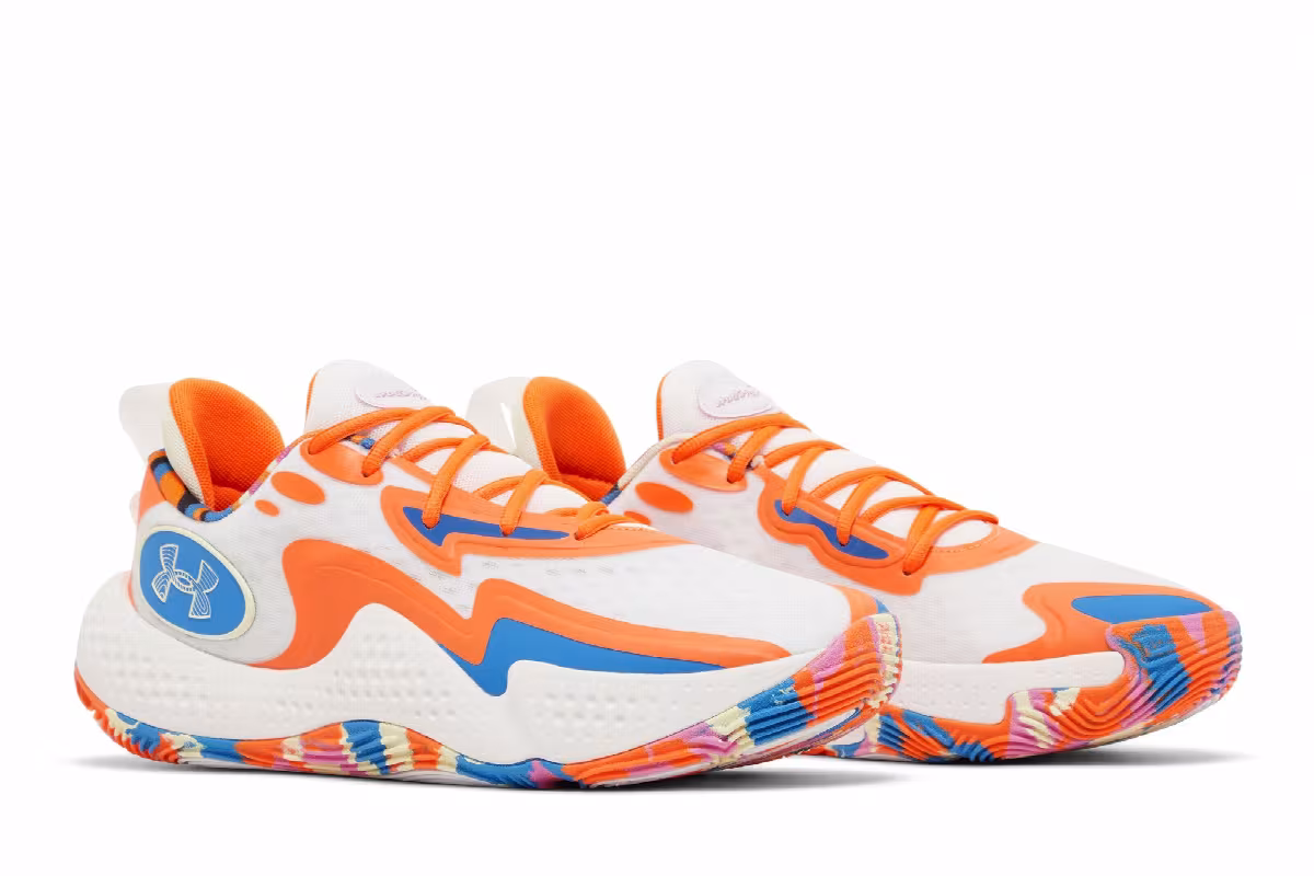 Under Armour Spawn 5 LE White Citrus Blast, view 9