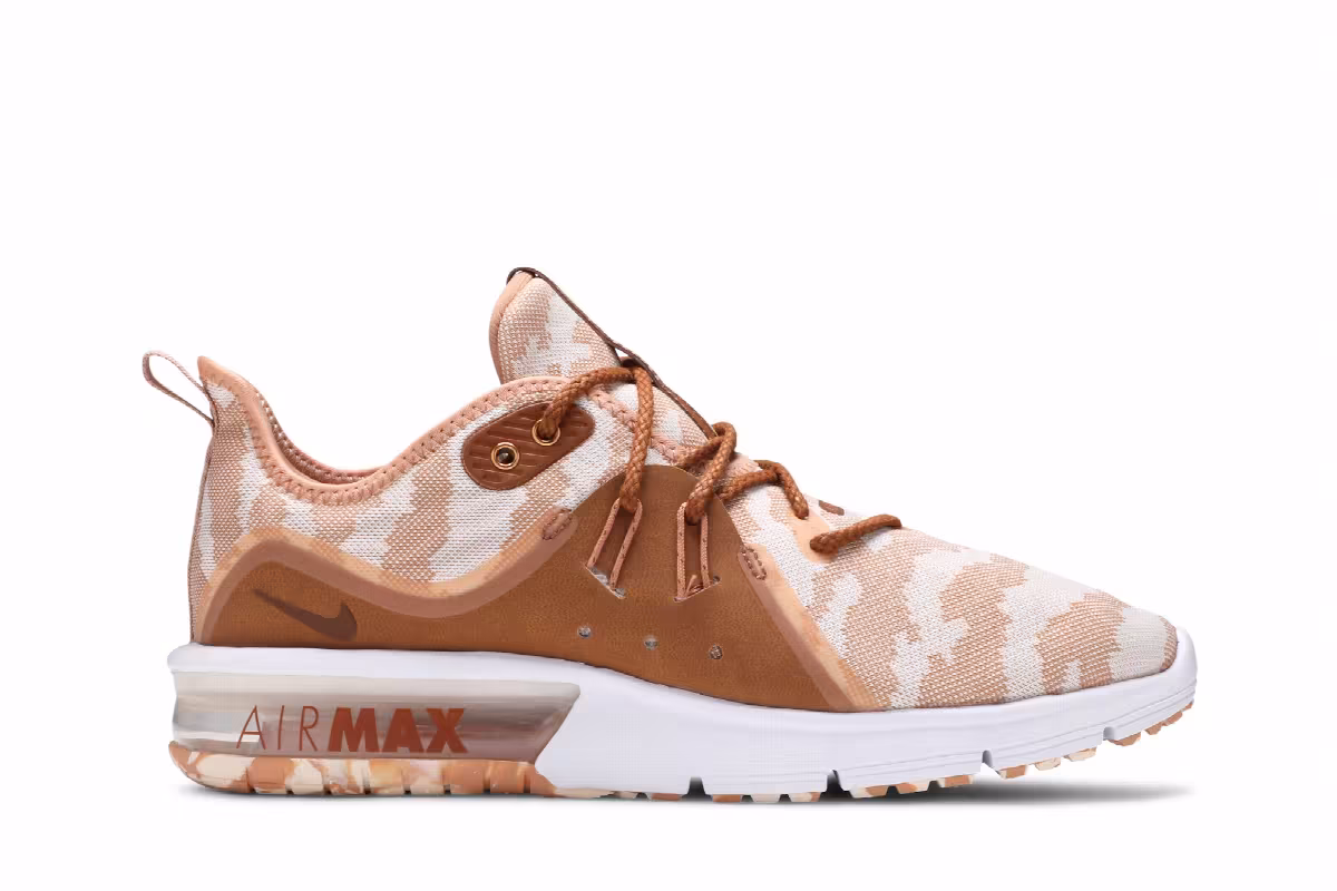 Nike Air Max Sequent 3 Cream Camo, view 2