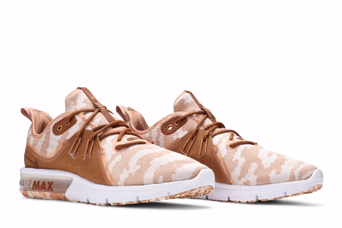 Nike Air Max Sequent 3 Cream Camo, view 9