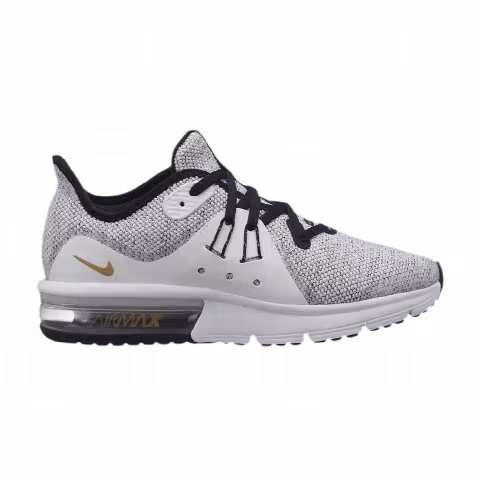 Nike Air Max Sequent 3 GS 'Black White'