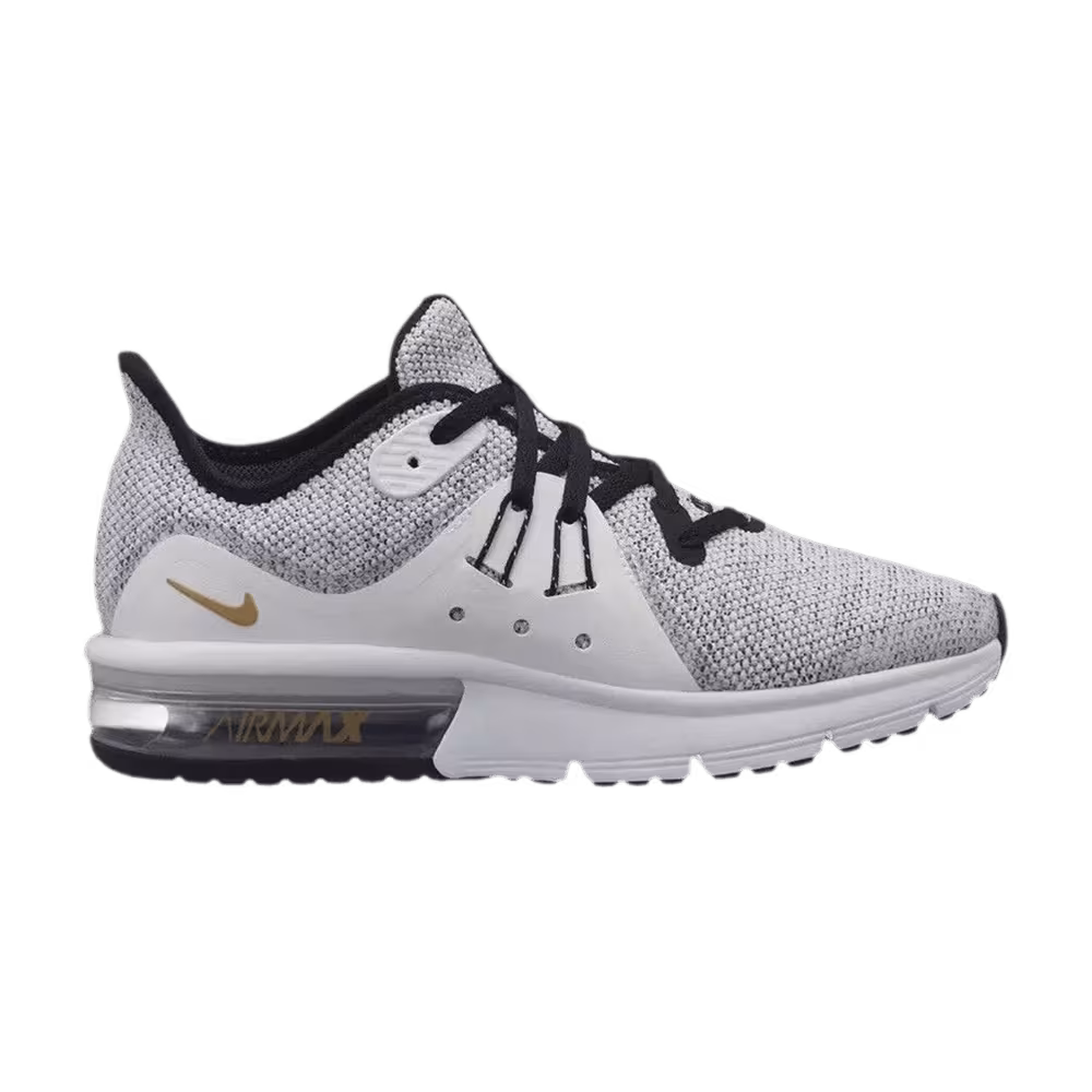 Nike Air Max Sequent 3 GS Black White