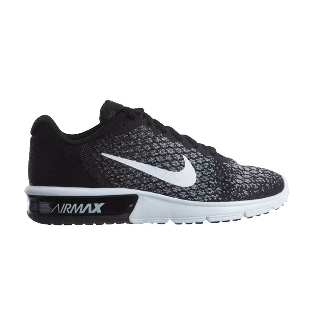 Nike Women's Air Max Sequent 2 Black White