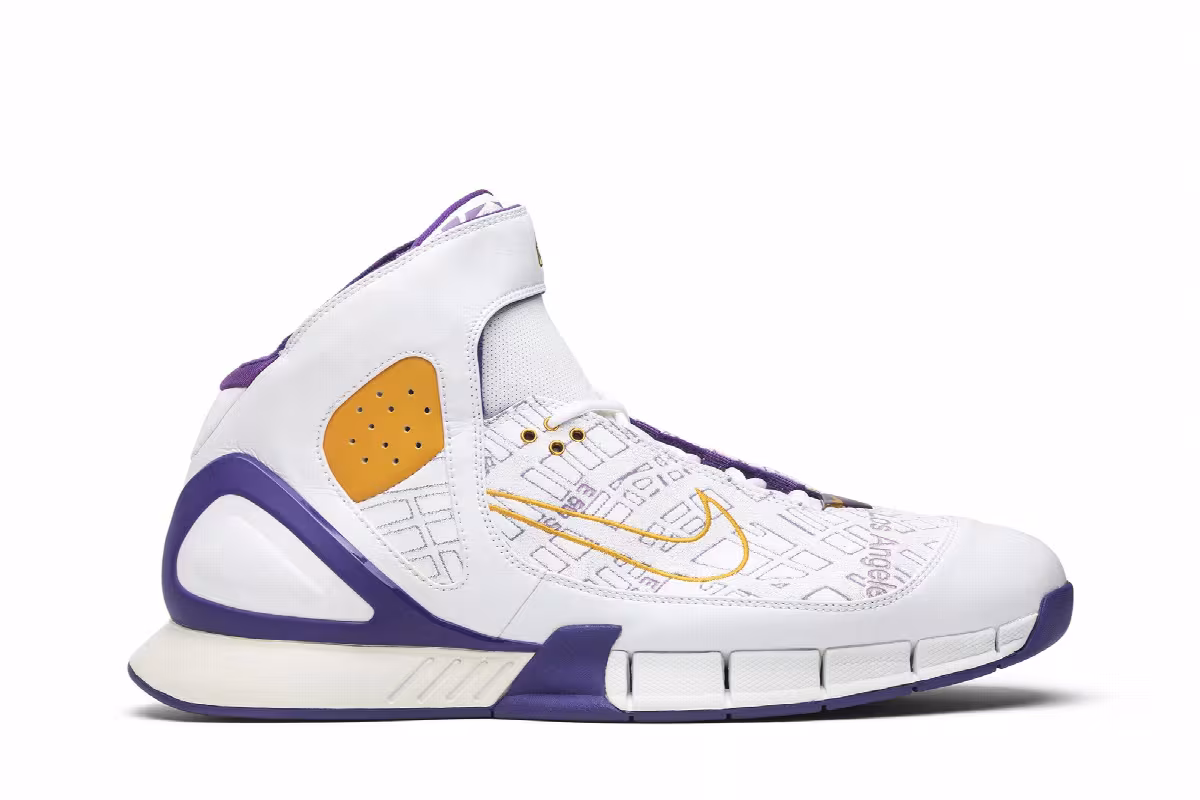 Nike Air Zoom Huarache 2K5 Laser KB LA Map, view 2