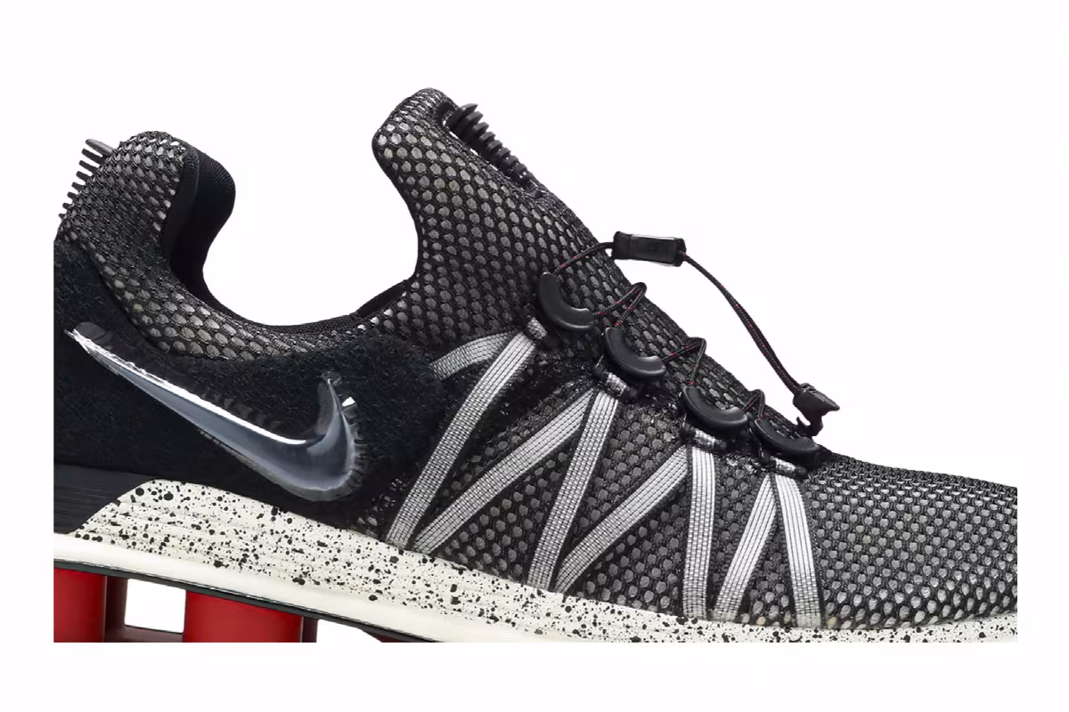Nike Shox Gravity Black Sail, view 3