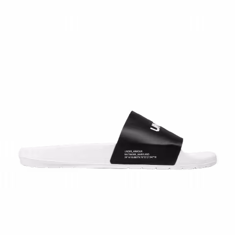 Under Armour Core Remix Slides 'White Black'