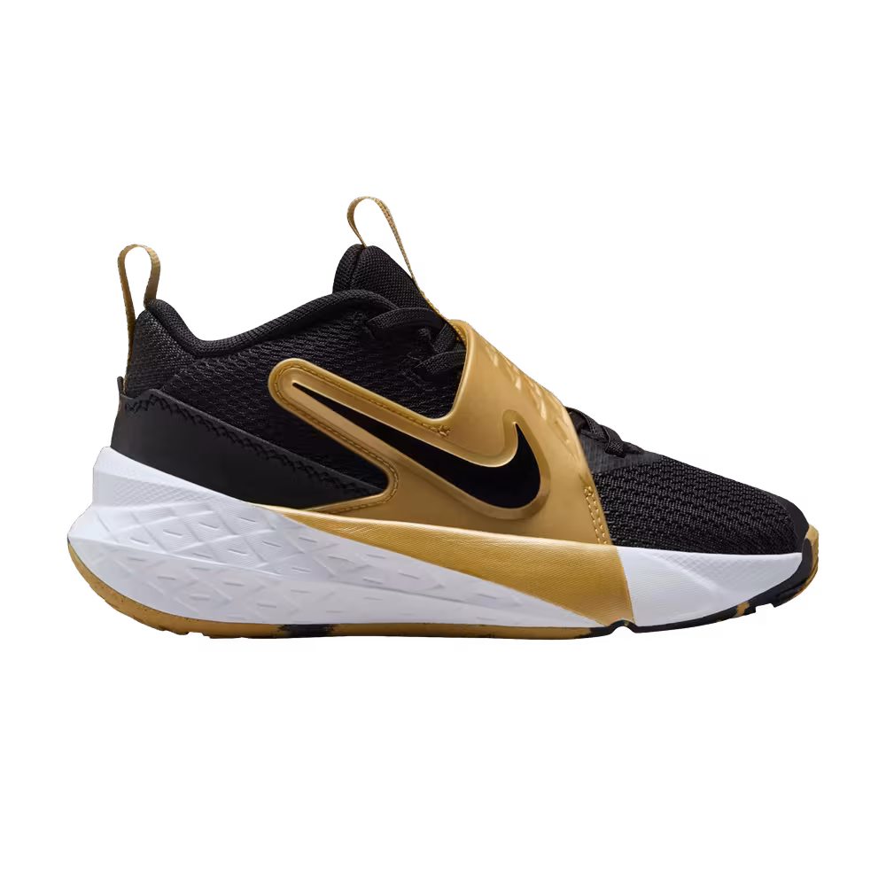 Nike Team Hustle D12 PS Black Metallic Gold