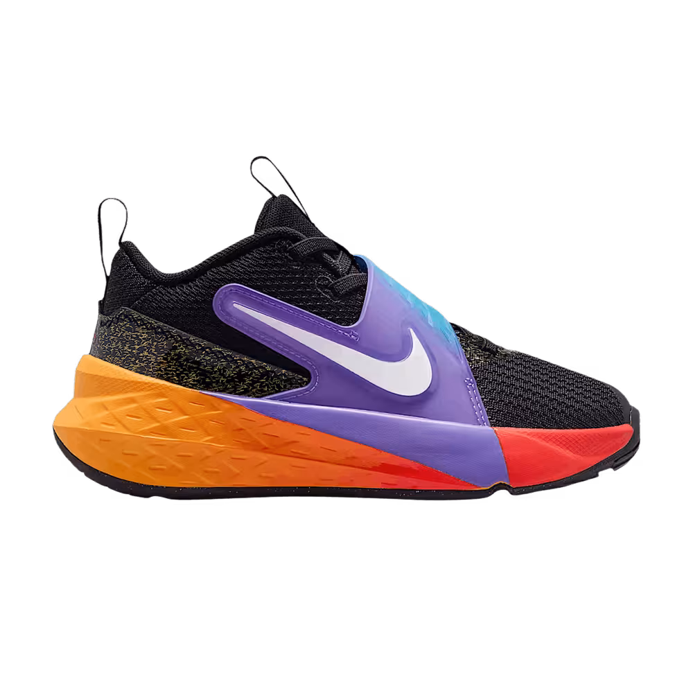 Nike Team Hustle D12 PS Black Laser Orange Action Grape