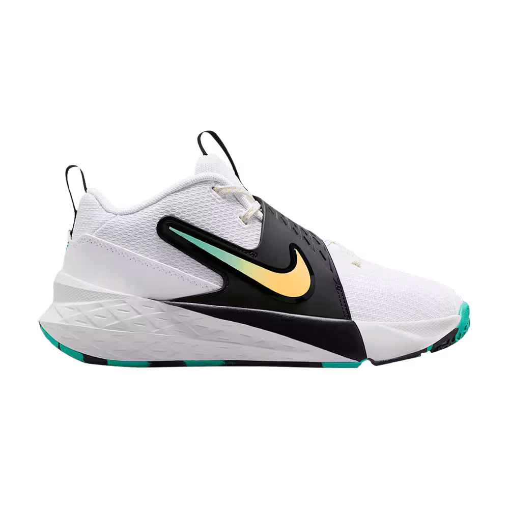 Nike Team Hustle D 12 GS White Black Green