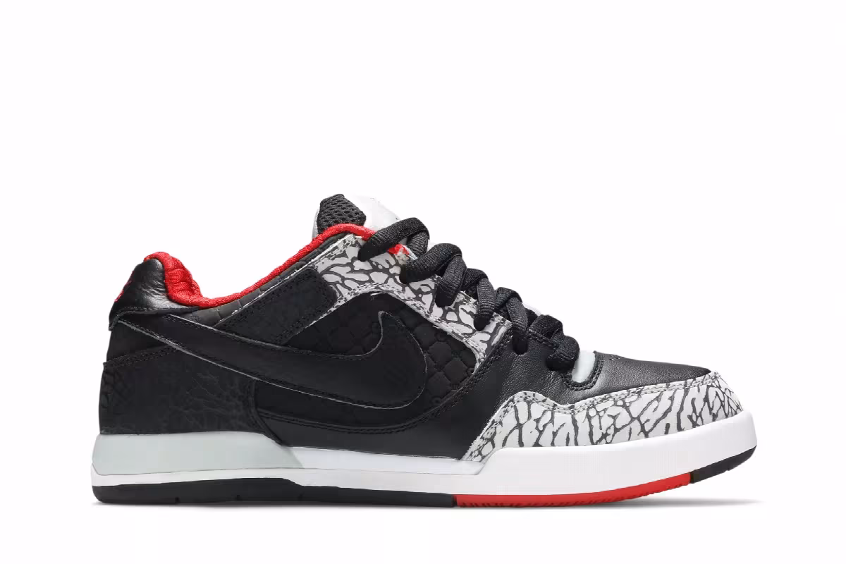 Nike Paul Rodriguez 2 Zoom Air Grey Haze Black, view 2