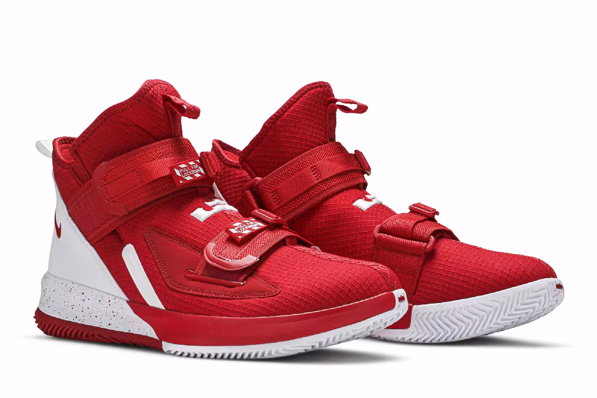 Nike LeBron Soldier 13 SFG TB University Red, view 9