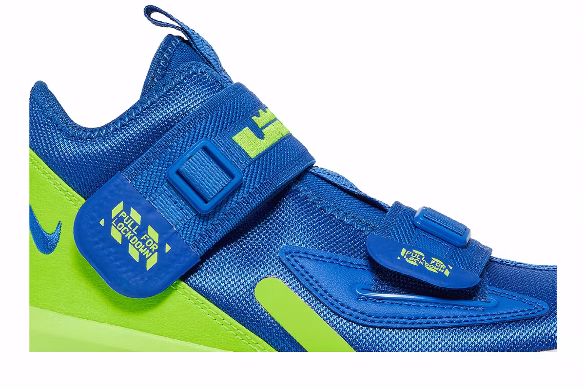 Nike LeBron Soldier 13 GS Game Royal Volt, view 3