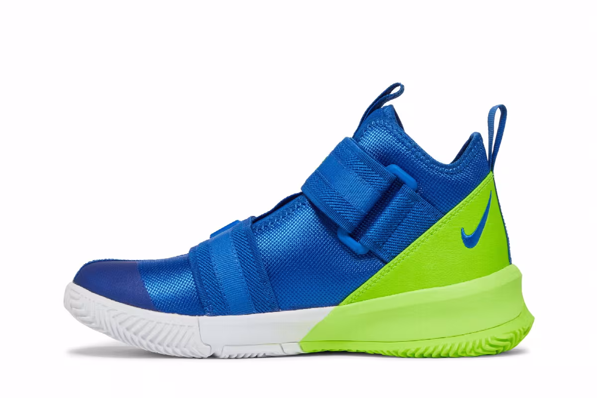 Nike LeBron Soldier 13 GS Game Royal Volt, view 4