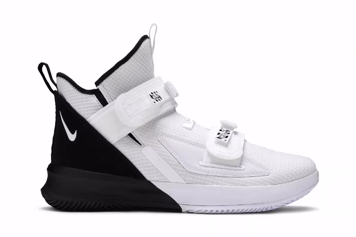 Nike LeBron Soldier 13 SFG White Black, view 2