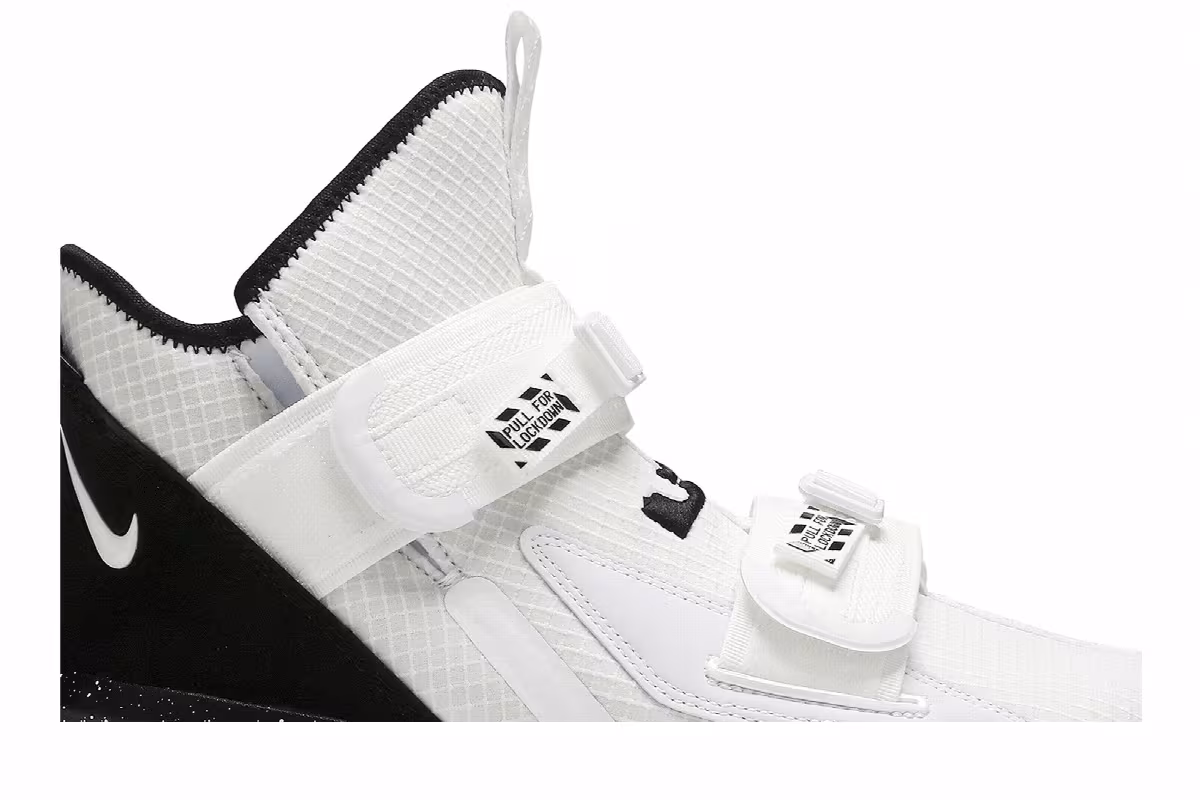 Nike LeBron Soldier 13 SFG TB White Black, view 3