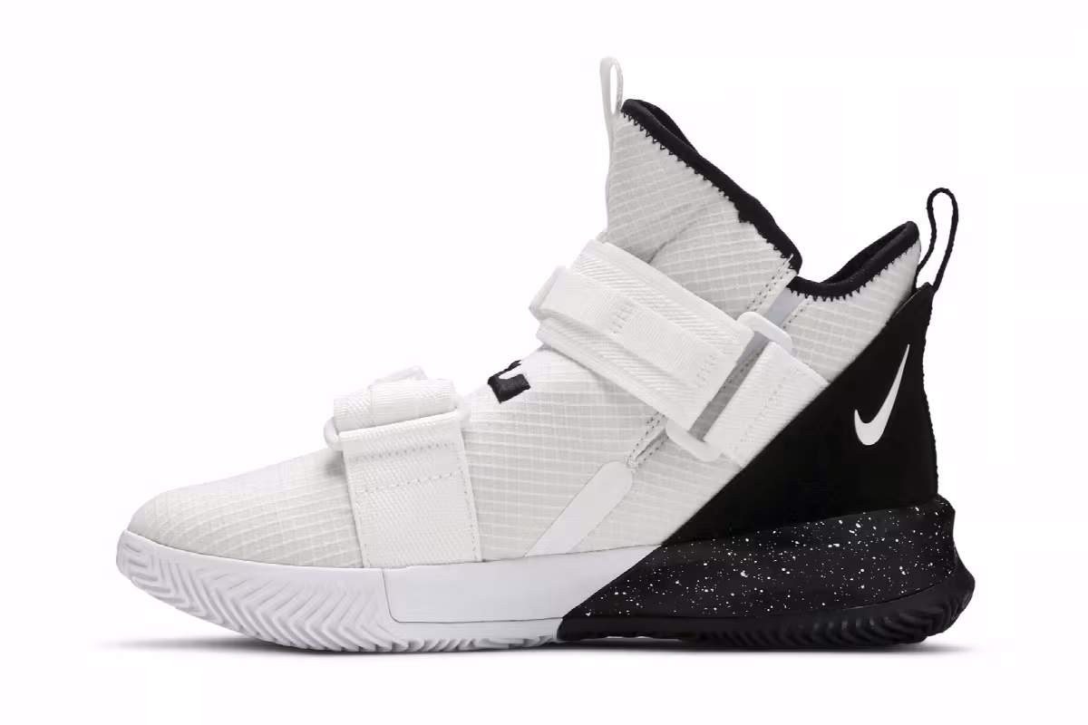 Nike LeBron Soldier 13 SFG TB White Black, view 4