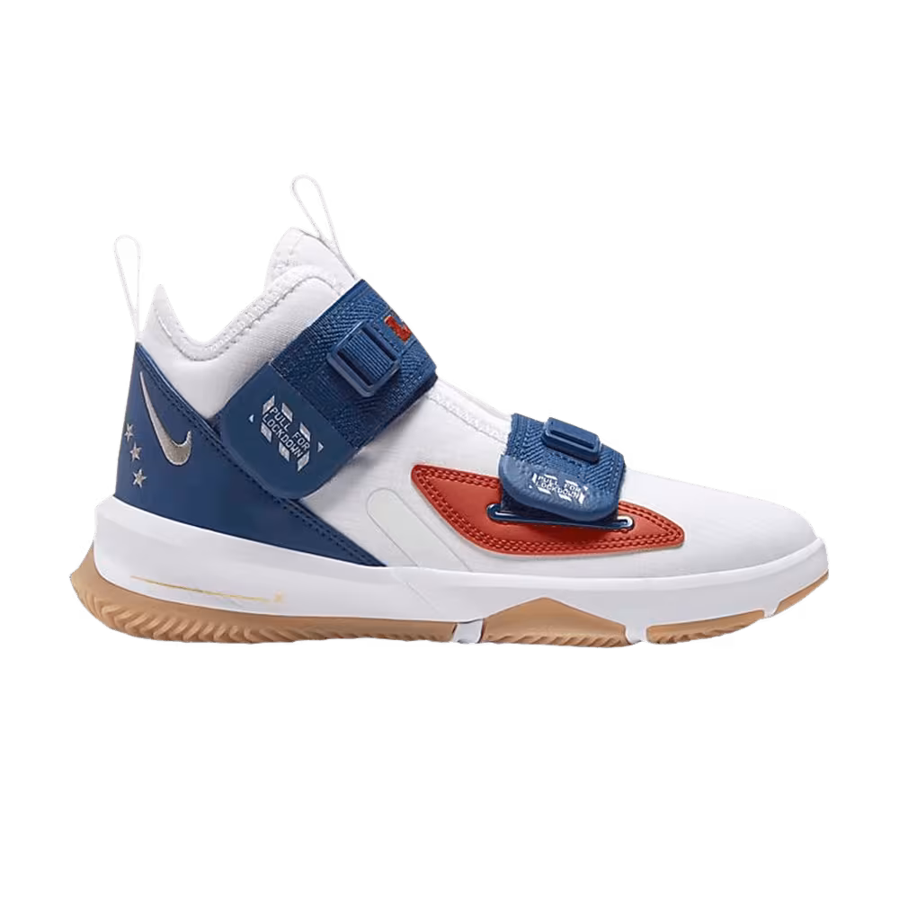 Nike LeBron Soldier 13 LA GS White Coastal Blue