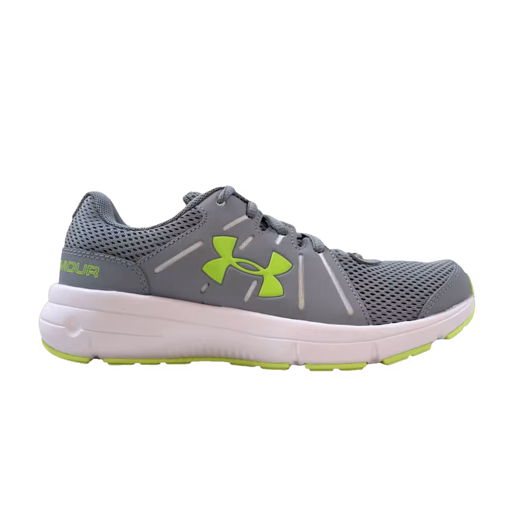 Under Armour Women's Dash RN 2 Ocean Grey Lime Frozen