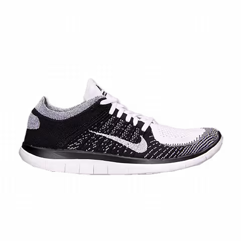 Nike Wmns Free Flyknit 4.0 'White Black'