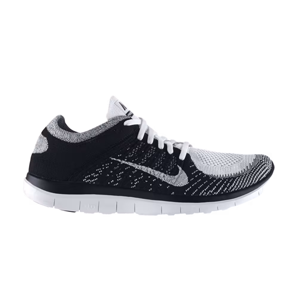 Nike Free 4.0 Flyknit White Black