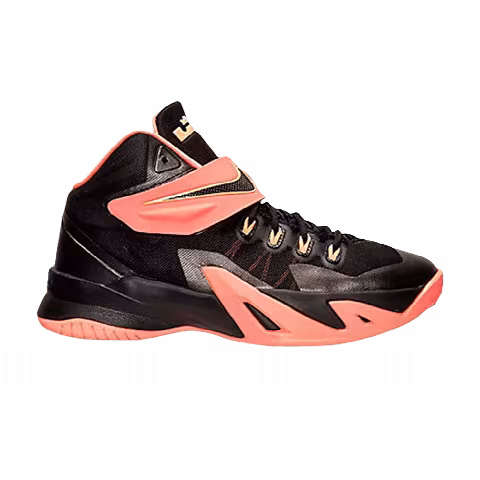 Nike LeBron Soldier 8 GS 'Black Bright Mango'